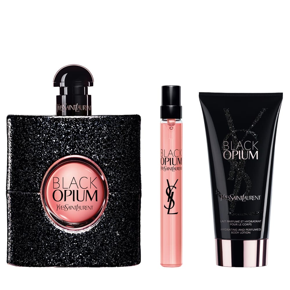 SET DE REGALO YSL BLACK OPIUM EAU DE PARFUM